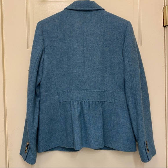 Talbots Women's Blue Blazer - Picture 2 of 6